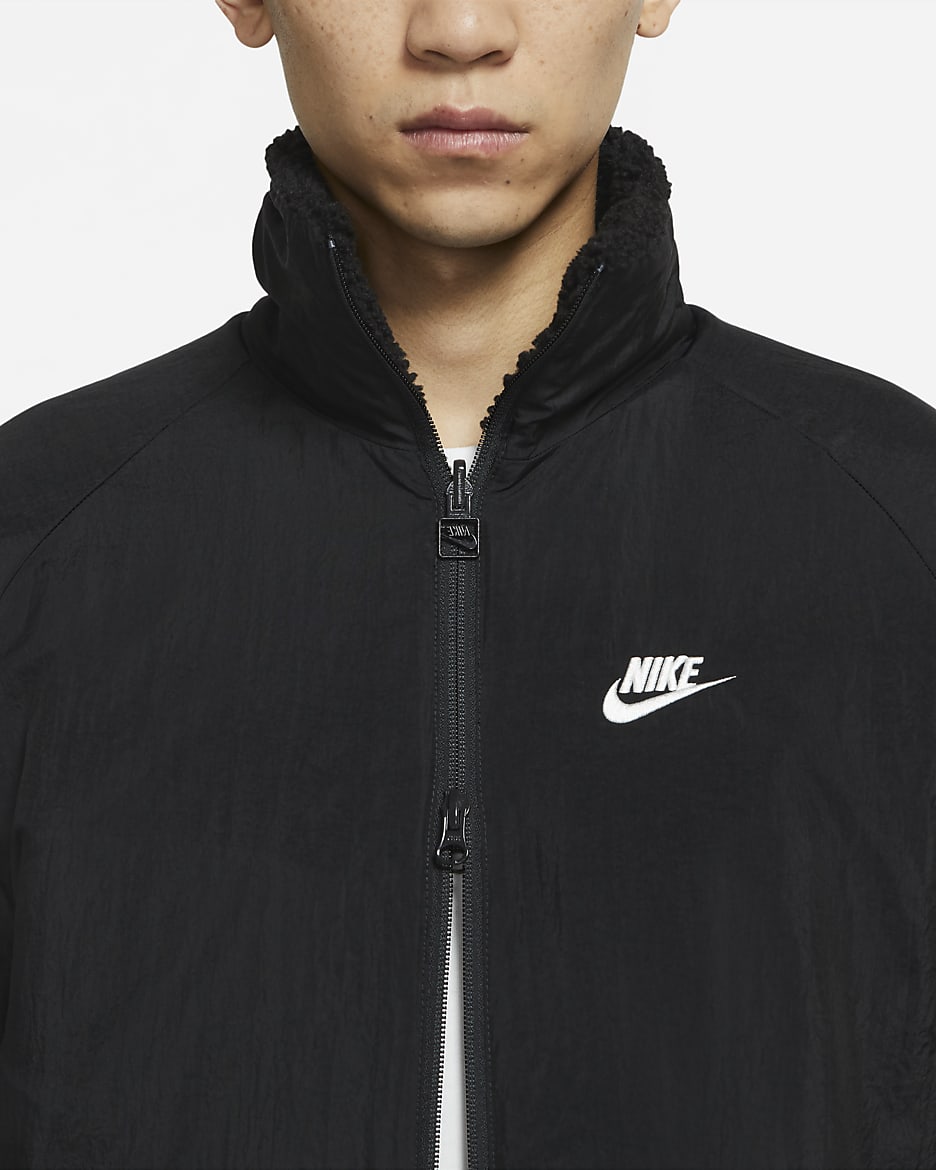 Nike swoosh boa jacket best sale